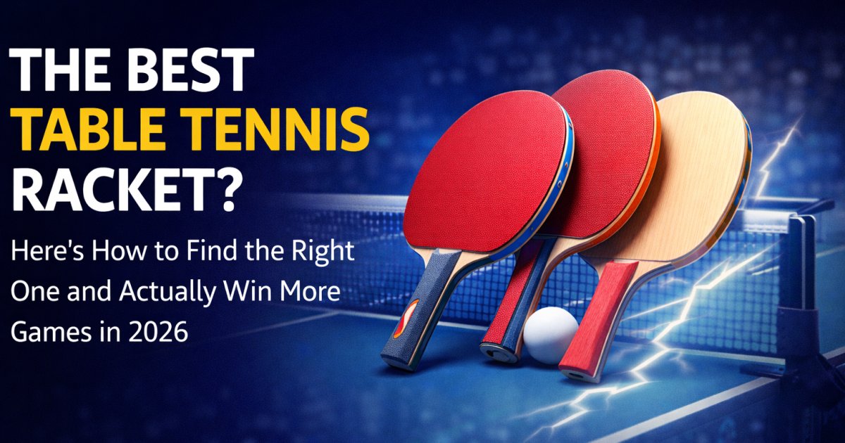 The Best Table Tennis Racket?: Here’s How to Find the Right One and Actually Win More Games in 2026